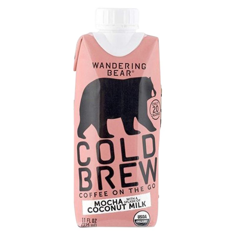 Wandering Bear Mocha Coconut Cold Brew Coffee 11oz