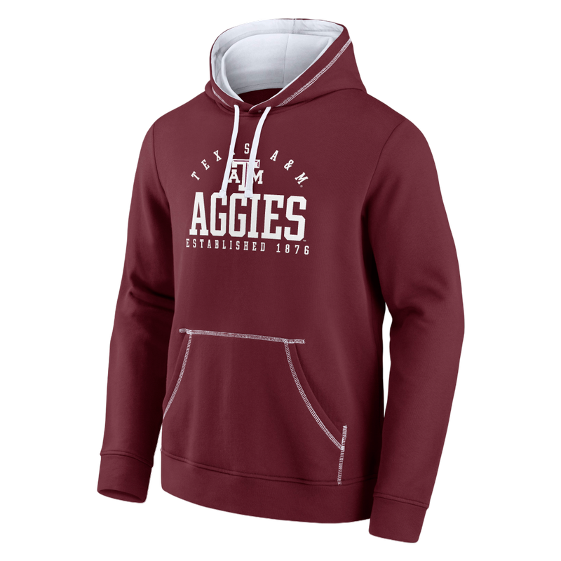 Texas A&M Men's Cotton Fleece Sweatshirt-Size Medium