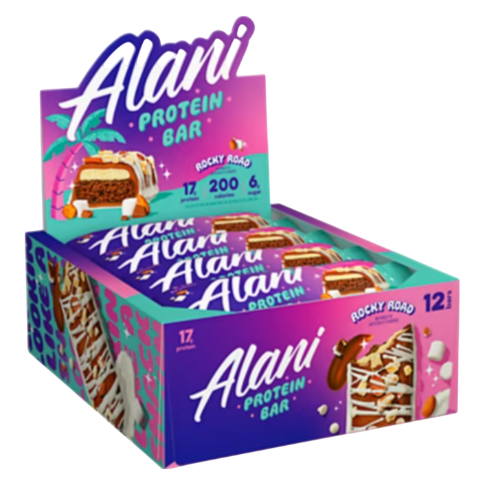 Alani Protein Bar Rocky Road 12 ct