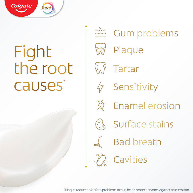 Colgate Total Active Prevention Original Toothpaste, 75ml : Bath ...