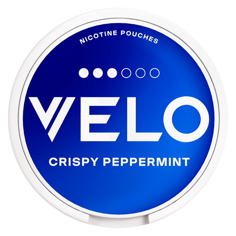 Velo Crispy Peppermint Nicotine Pouches (10mg), 20pcs