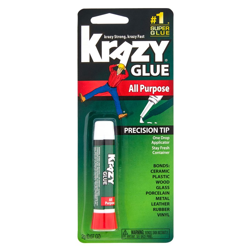 Instant Krazy Glue All Purpose Tube .07oz
