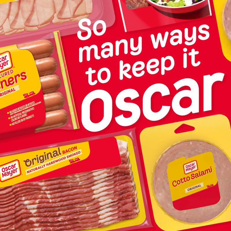Oscar Mayer Cotto Salami Made with Chicken And Beef, Pork Added Sliced Lunch Meat, 12 oz. Pack