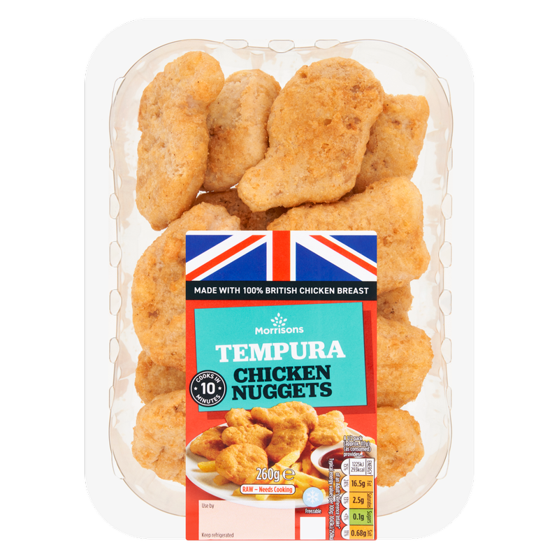 Morrisons Chicken Nuggets, 260g