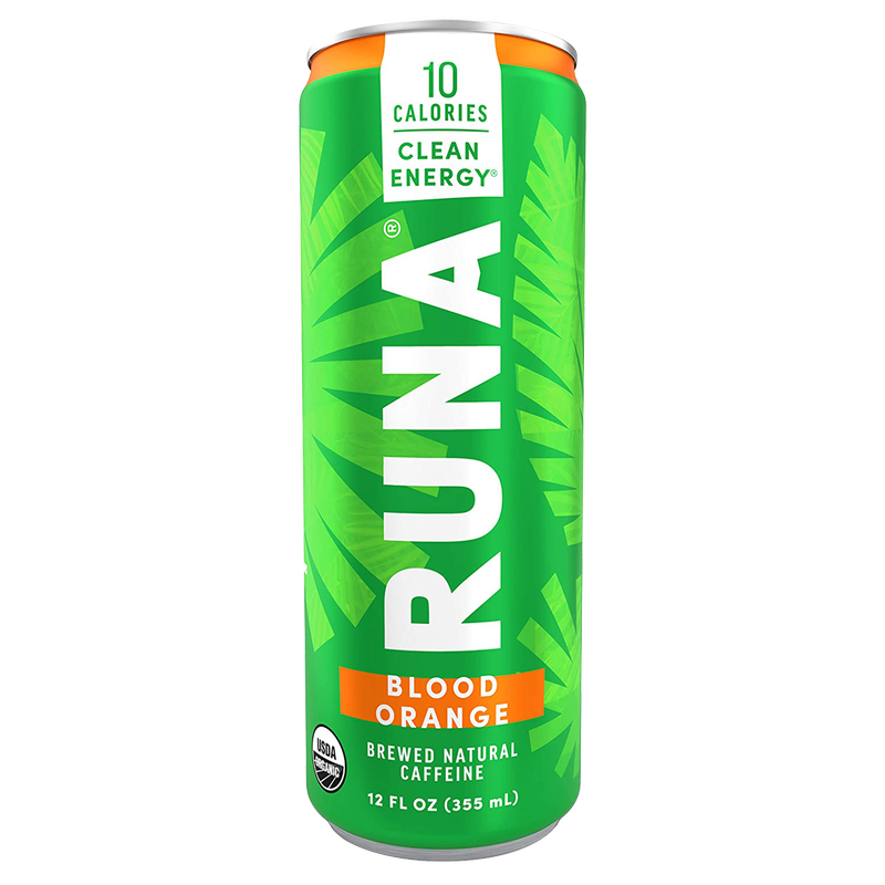 Runa Blood Orange Energy Drink 12oz Can