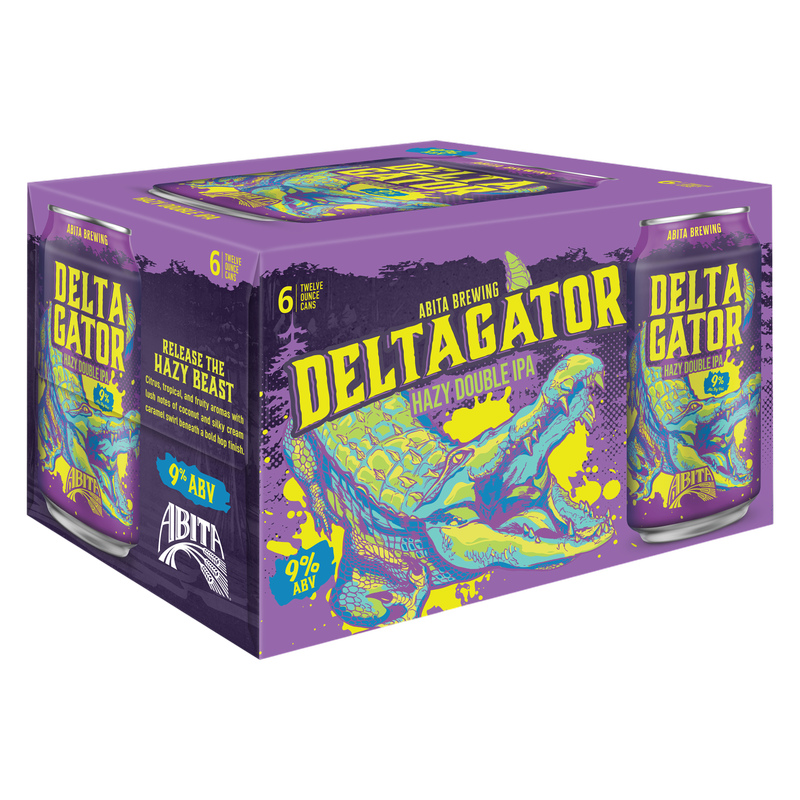 Abita Delta Gator DIPA 6pk 12oz Can