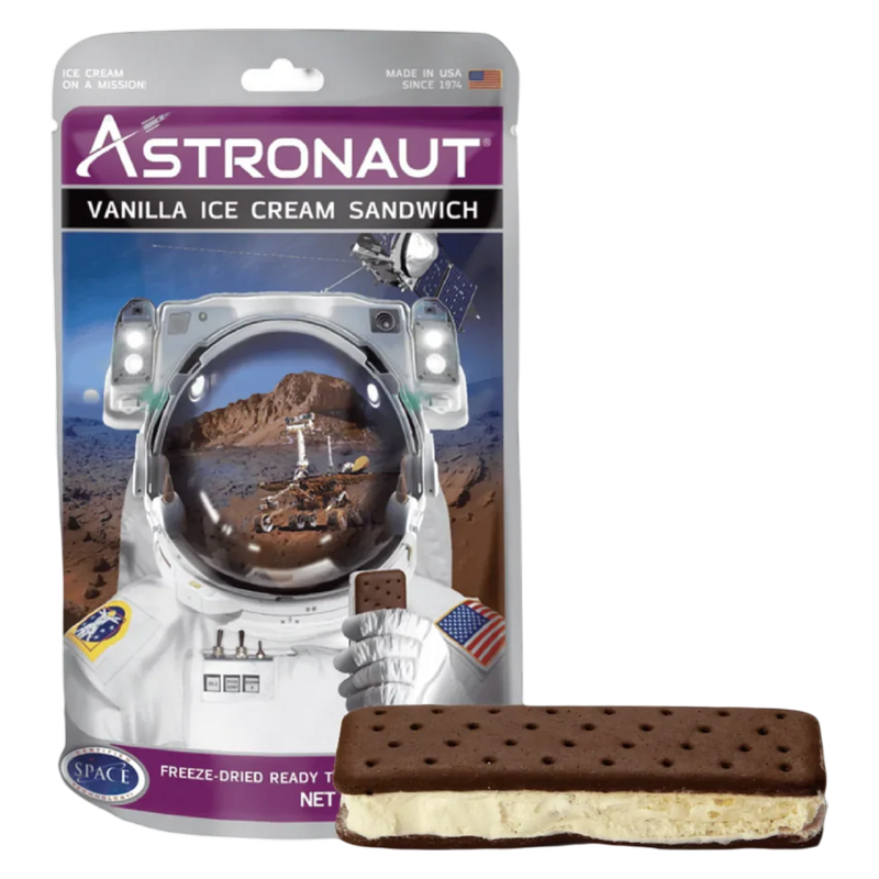 Astronaut Vanilla Ice Cream Sandwich 2oz 