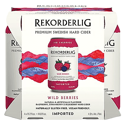 Rekorderlig Wild Berries Hard Cider 4pk 300ml Can
