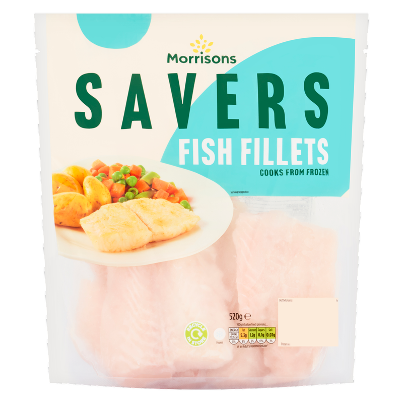Morrisons Savers Whitefish, 520g