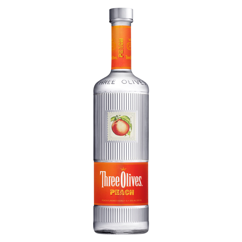 Three Olives Peach Vodka 1L (70 Proof)