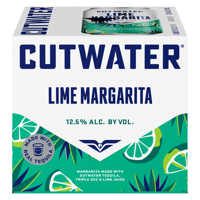 Cutwater Tequila Lime Margarita 4pk 12oz Cans 12.5% AB