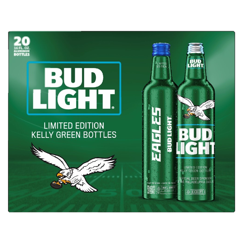 Bud Light Limited Edition Eagles 20pk 16oz Aluminum Btls