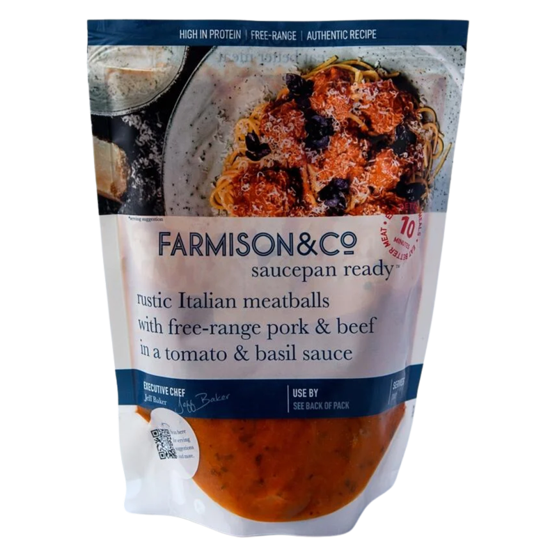 Farmison & Co Italian Meatballs serves 2, 500g