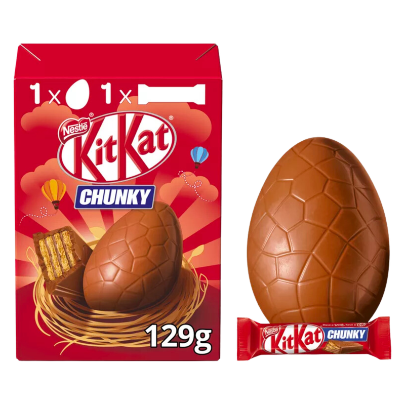 KitKat Chunky Medium Easter Egg, 129g