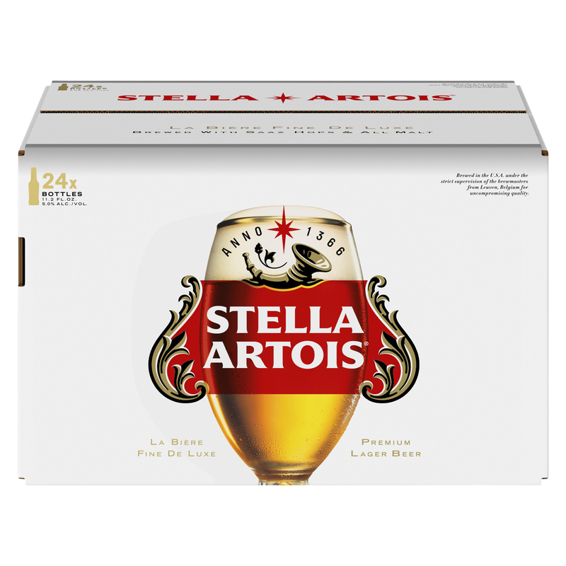 Stella Artois 24pk 11.2oz Btl 5.0% ABV
