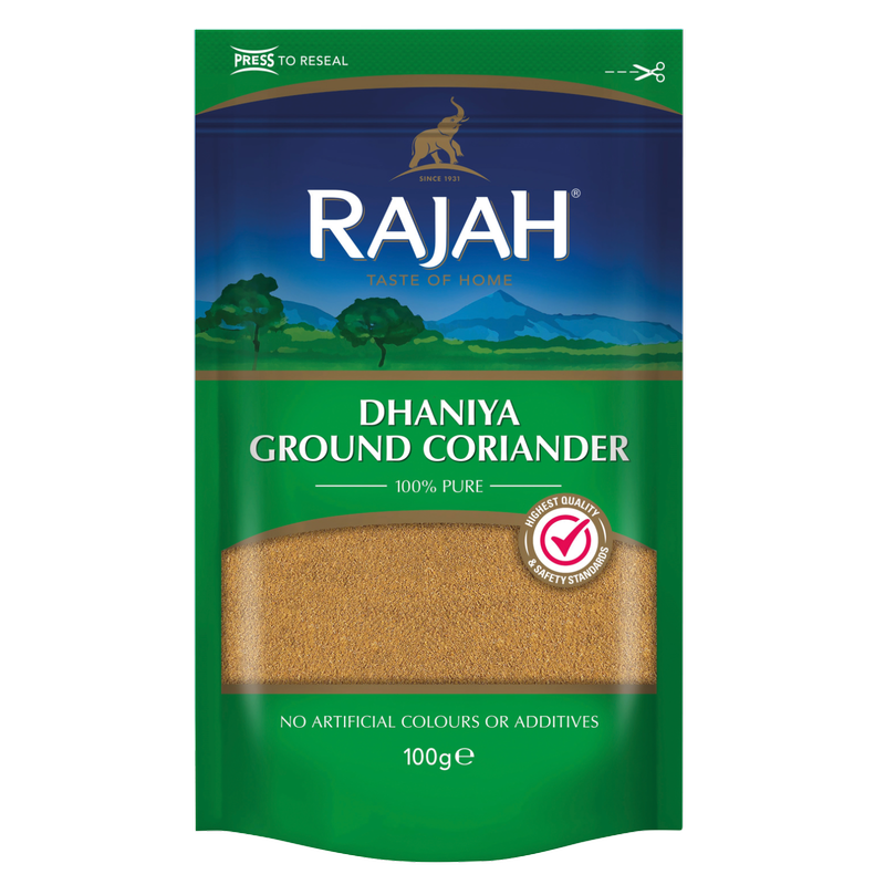 Rajah Dhaniya Ground Coriander, 100g