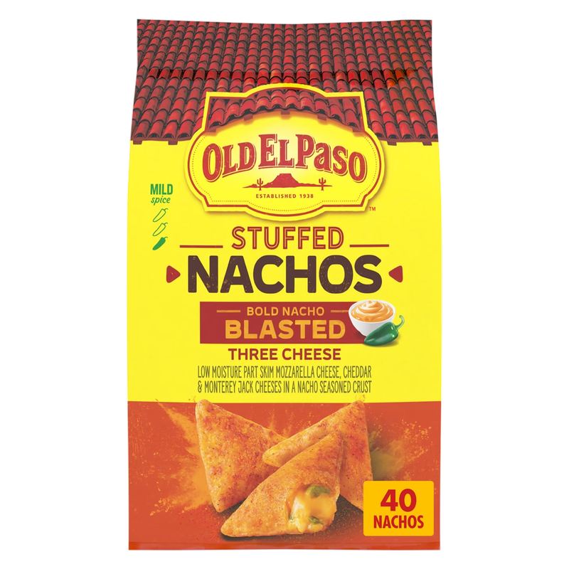 Old El Paso Bold Nacho Cheese Stuffed Nachos 40ct