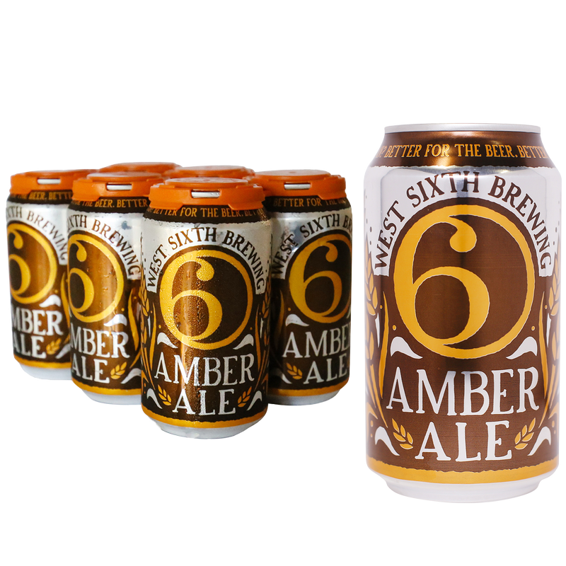 West Sixth Brewing Amber 6pk 12oz Can 5.5%