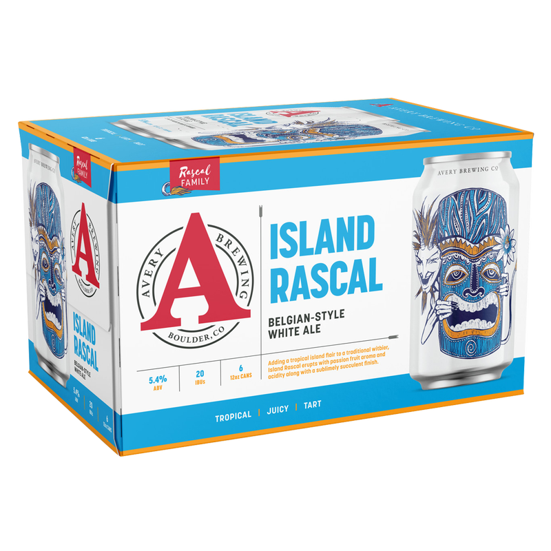 Avery Island Rascal 6pk 12oz Can 5.4% ABV Avery Island Rascal 6pk 12oz Can