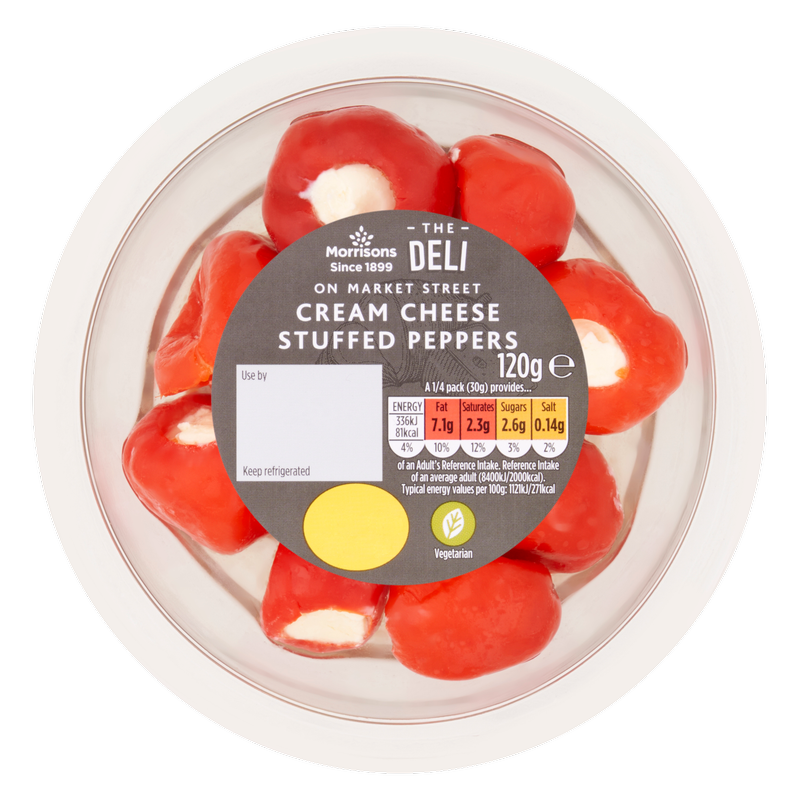 Morrisons Stuffed Peppers, 120g