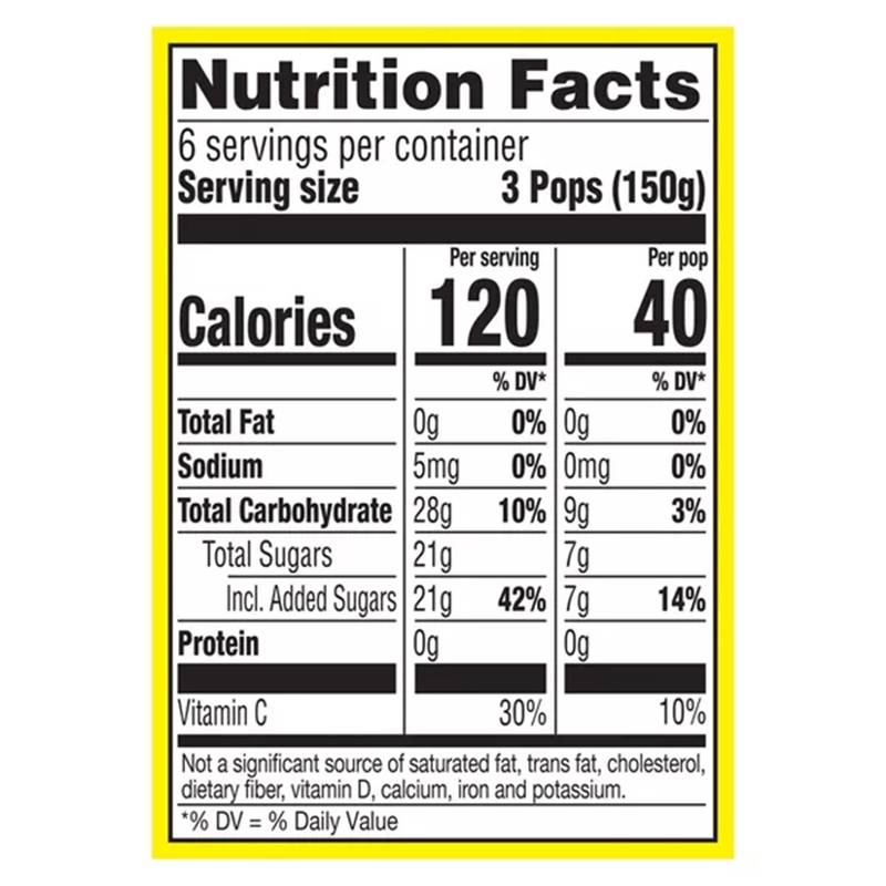 Popsicle Jolly Rancher Sour Popsicles, 18ct. 