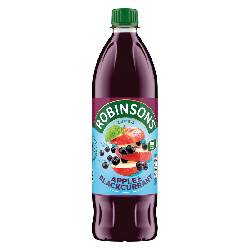 Robinsons Apple & Blackcurrant Squash, 1L