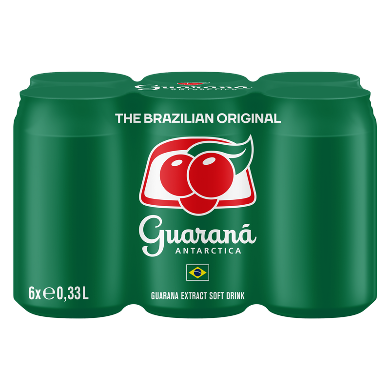 Guaraná Antarctica, 6 x 330ml