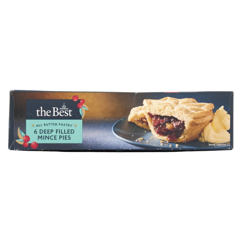 Morrisons The Best Deep Filled Mince Pies, 6pcs