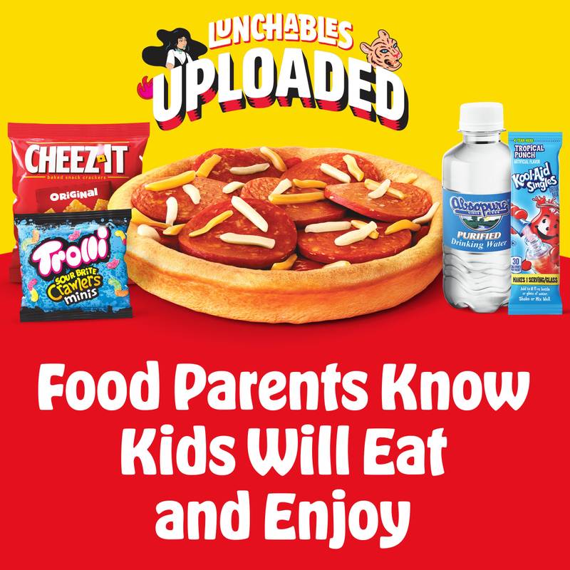 Lunchables Uploaded Pepperoni Deep Dish Pizza - 15oz