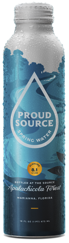 Proud Source Spring Water Aluminum Bottle 16oz