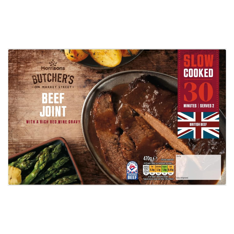 Morrisons Beef Joint In Red Wine Gravy, 470g