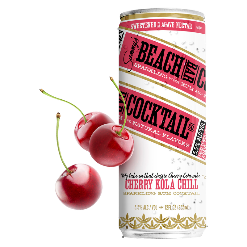 Sammy's Beach Bar Cherry Koka 4pk 12oz Can