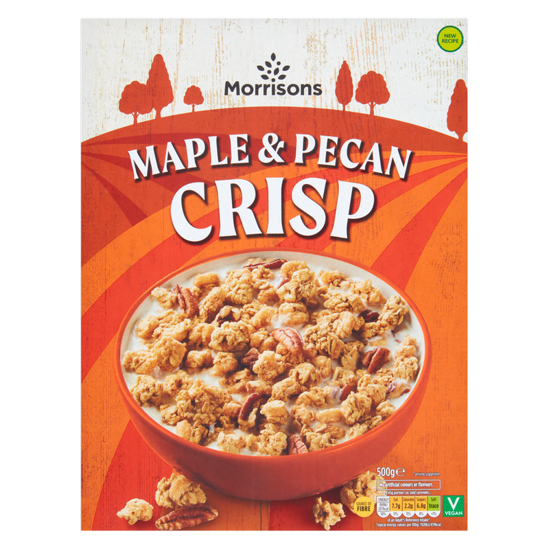 Morrisons Maple & Pecan Crisp Clusters, 500g