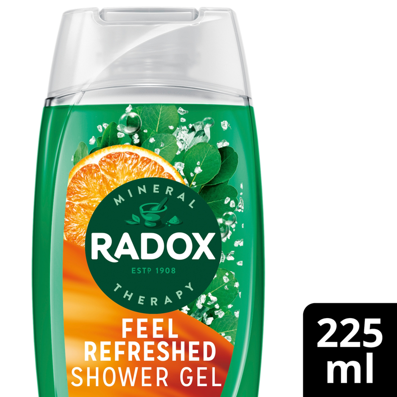 Radox Shower Gel Feel Refreshed, 225ml