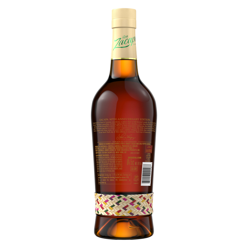 Zacapa 50th Anniversary Rum 750 mL
