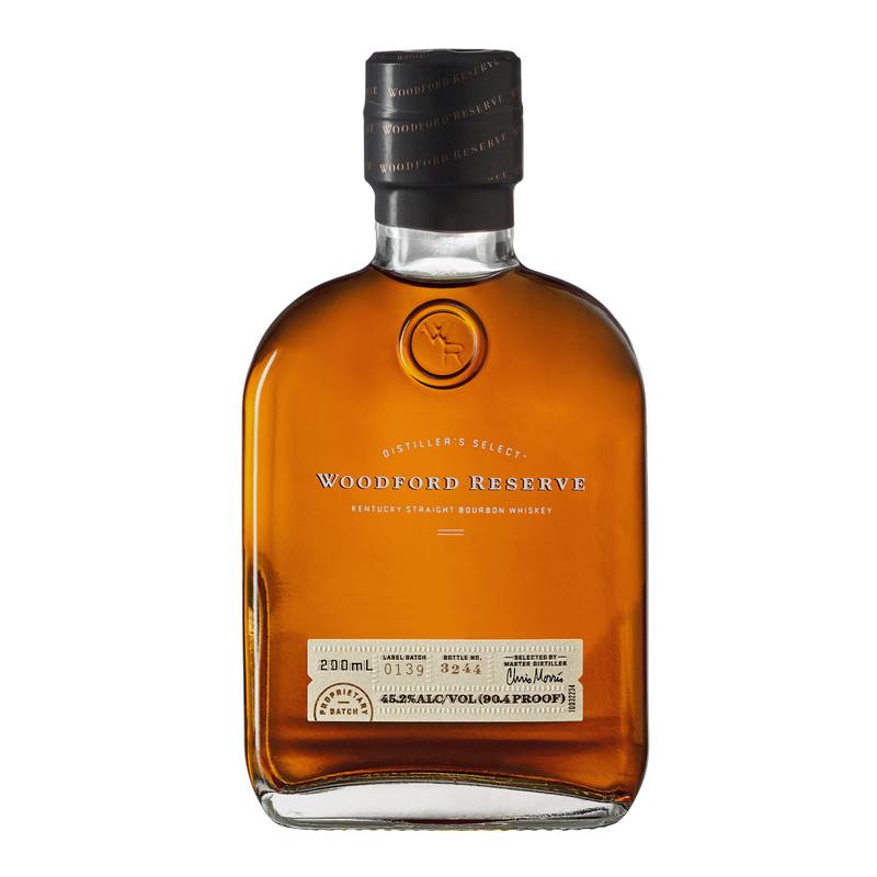 Woodford Reserve Kentucky Straight Bourbon Whiskey 200 mL 90.4 Proof