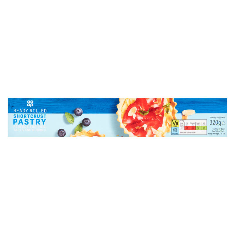 Co-op Shortcrust Pastry, 320g