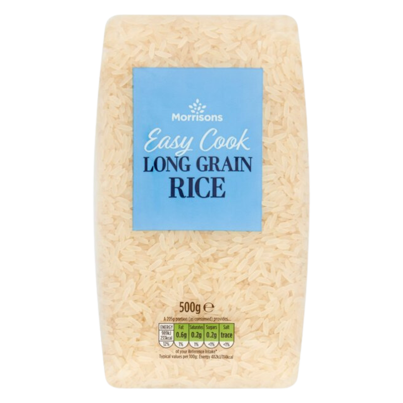 Morrisons Easy Cook Long Grain Rice, 500g