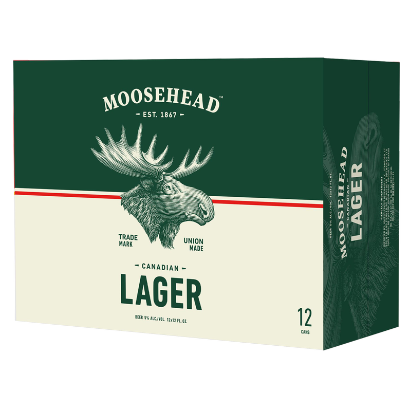 Moosehead Lager 12pk 12oz Can 5.0% ABV