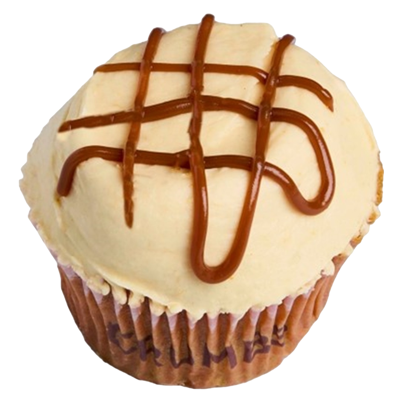 GoPuff x CRUMBS Caramel Pumpkin Jumbo Cupcake 2 pack