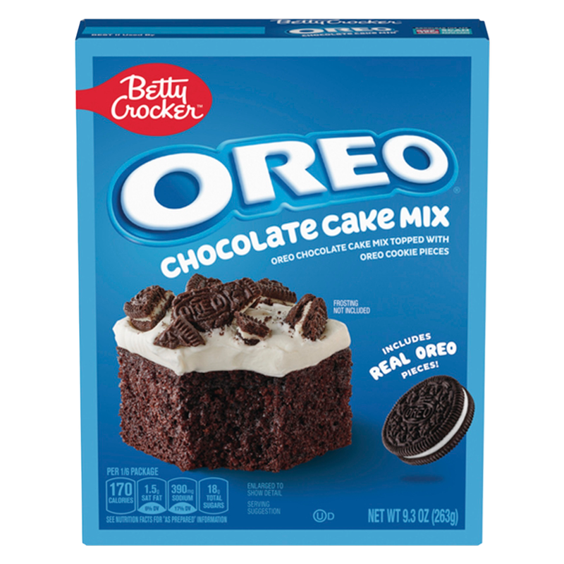 Betty Crocker OREO Chocolate Cake Mix 9.3oz