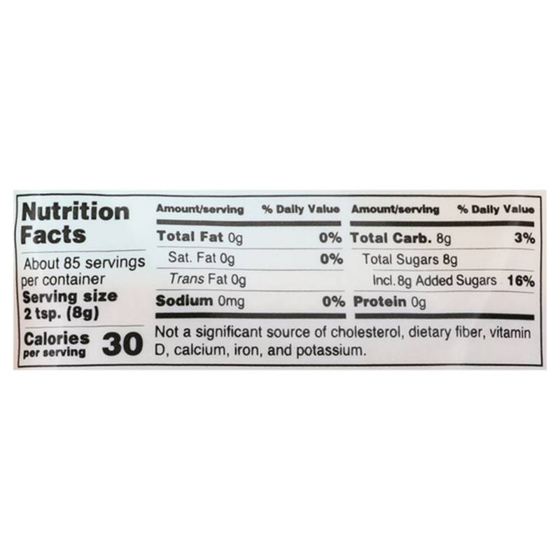 Woodstock Organic Cane Sugar, 24oz. 
