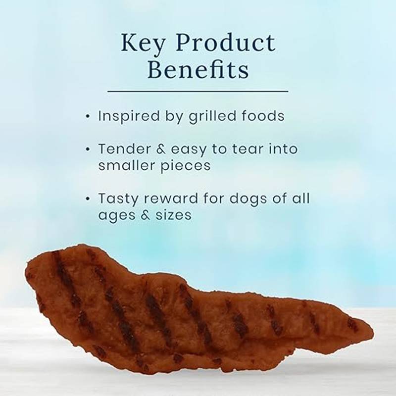 Nudges Grillers Made with Real Steak Natural Dog Treats, 10 Oz