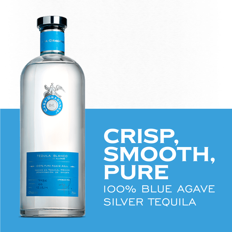 Casa Dragones Tequila Blanco 750ml (80 Proof) - Delivered In