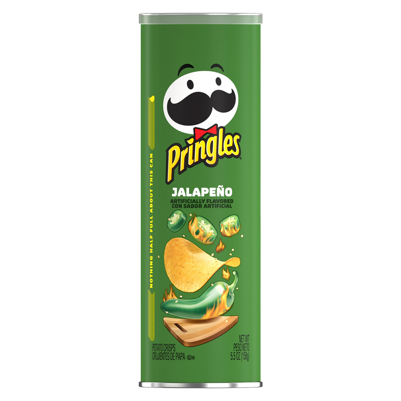 Pringles Jalapeno Potato Crisps Chips 5.5oz
