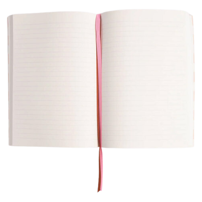 Caroline Gardner Charcoal Mono Flower A5 Notebook, 1pcs