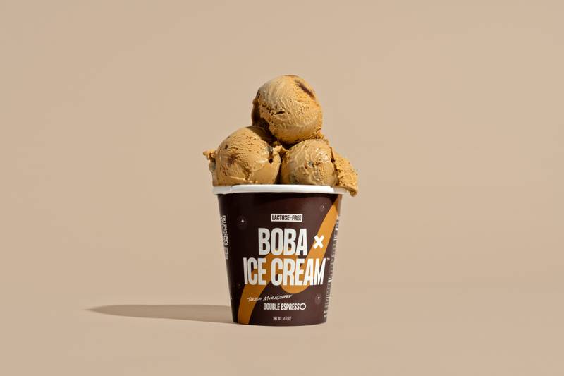 Boba x Ice Cream Double Espresso Pint