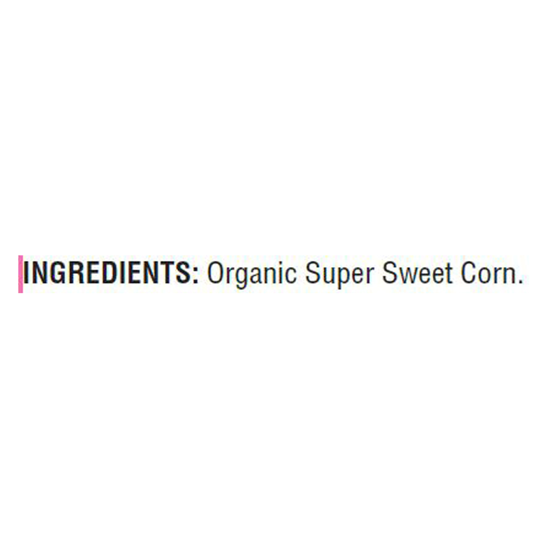 Woodstock Frozen Organic Supersweet White Corn 10oz