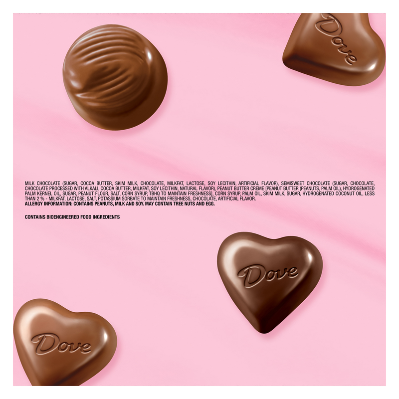 Dove Assorted Chocolates Heart Tin 9.82oz 