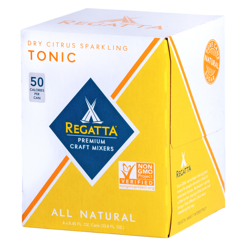 Regatta Dry Citrus Sparkling Tonic 4pk 8.4oz